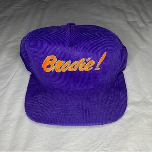 Vintage Brodie Mountain Ski Snow Purple Corduroy USA Massachusetts